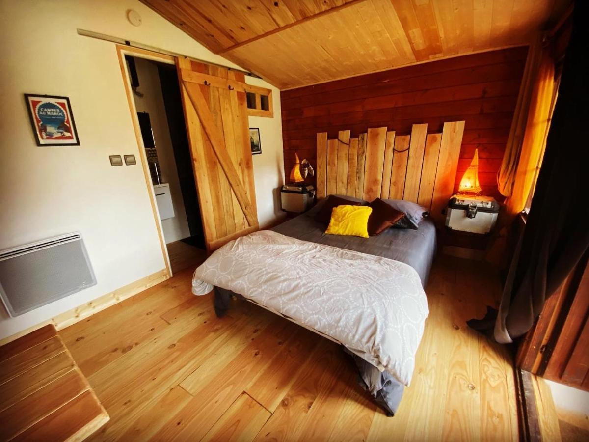 "Le Maloya" Chalets Independants -Chambre Balneo - Relais Motards Лакон Екстер'єр фото