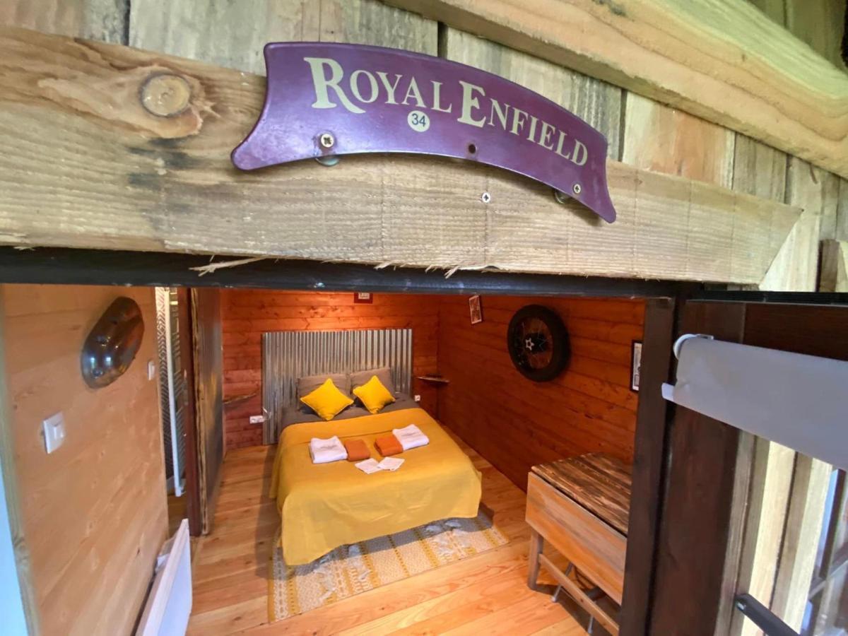 "Le Maloya" Chalets Independants -Chambre Balneo - Relais Motards Лакон Екстер'єр фото