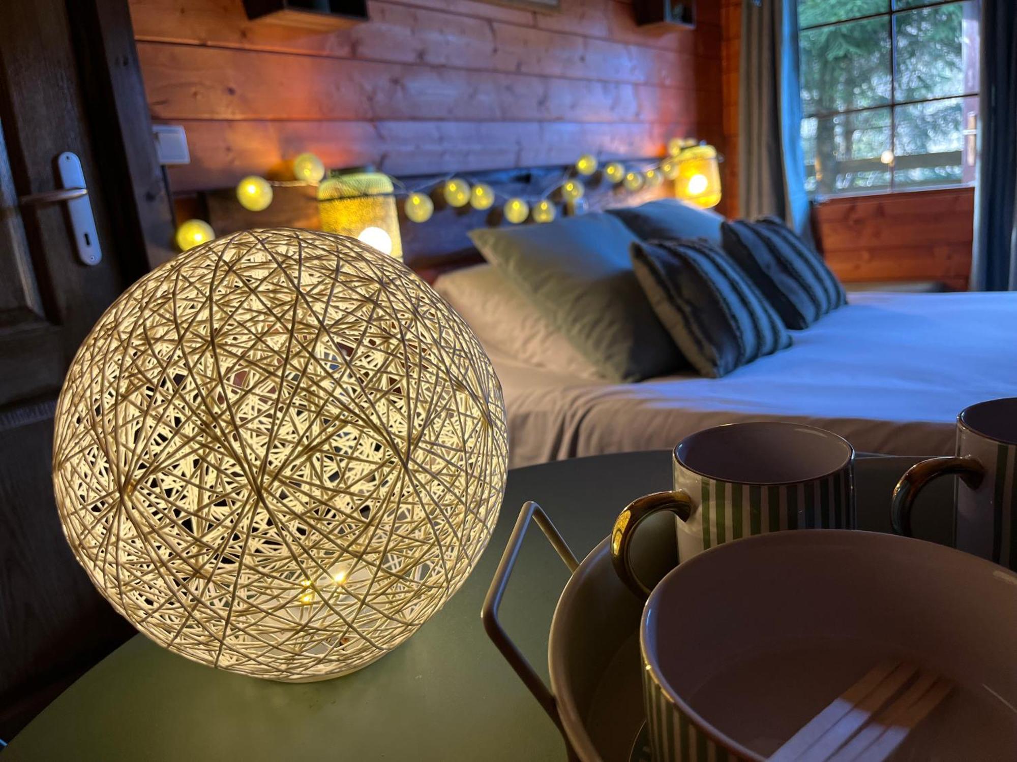 "Le Maloya" Chalets Independants -Chambre Balneo - Relais Motards Лакон Екстер'єр фото