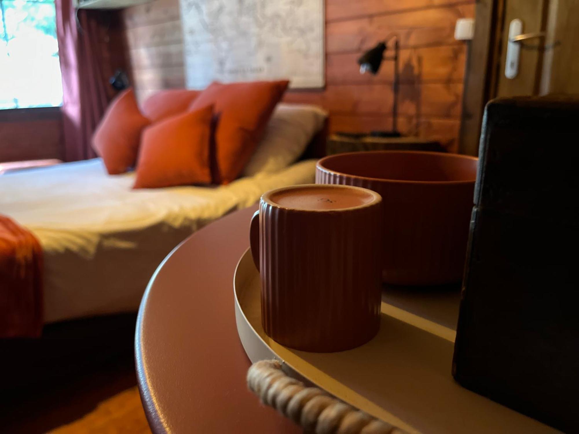 "Le Maloya" Chalets Independants -Chambre Balneo - Relais Motards Лакон Екстер'єр фото