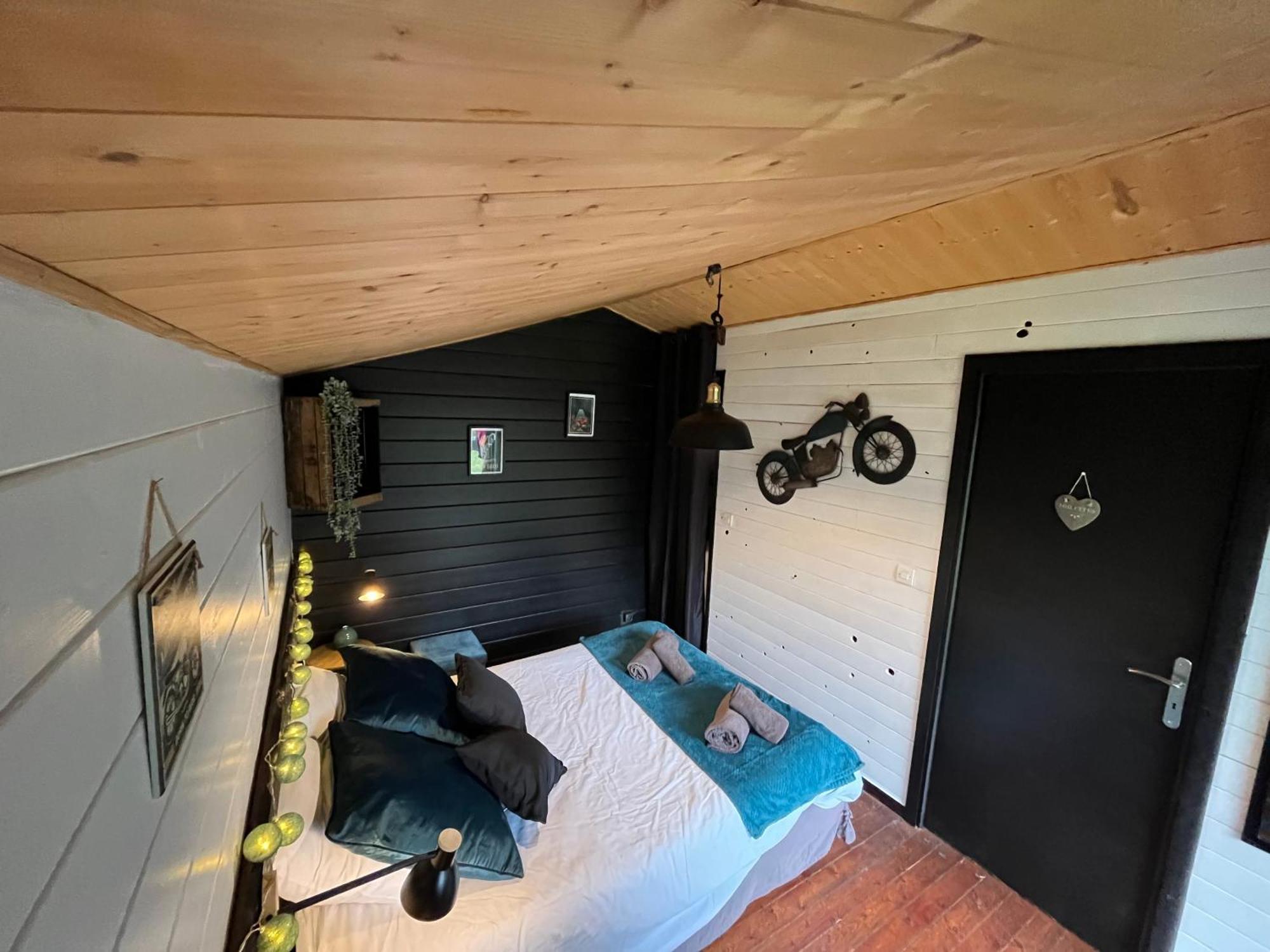 "Le Maloya" Chalets Independants -Chambre Balneo - Relais Motards Лакон Екстер'єр фото